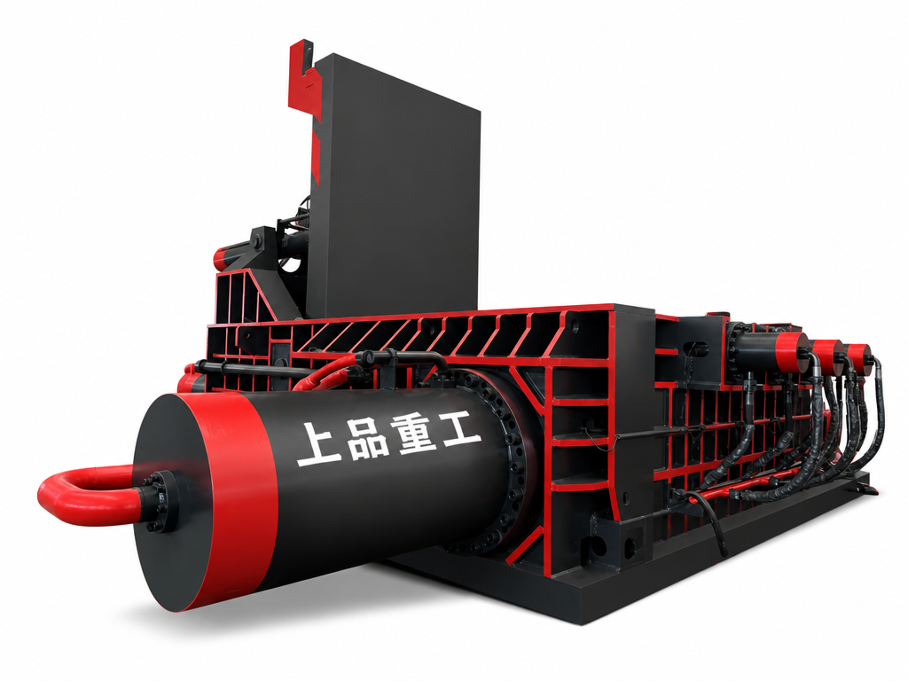 Energy-Efficient Hydraulic Metal Baler for Sustainable