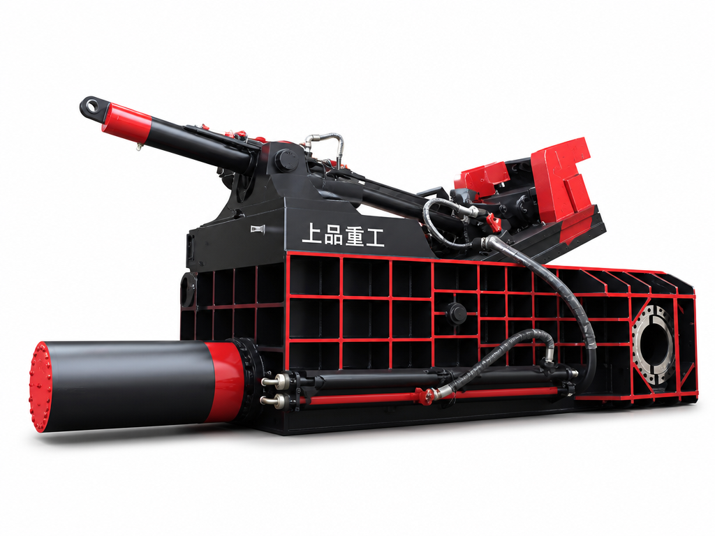 high capacity metal baling machine