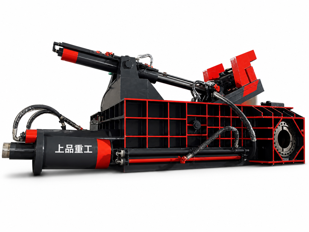 high capacity metal baling machine