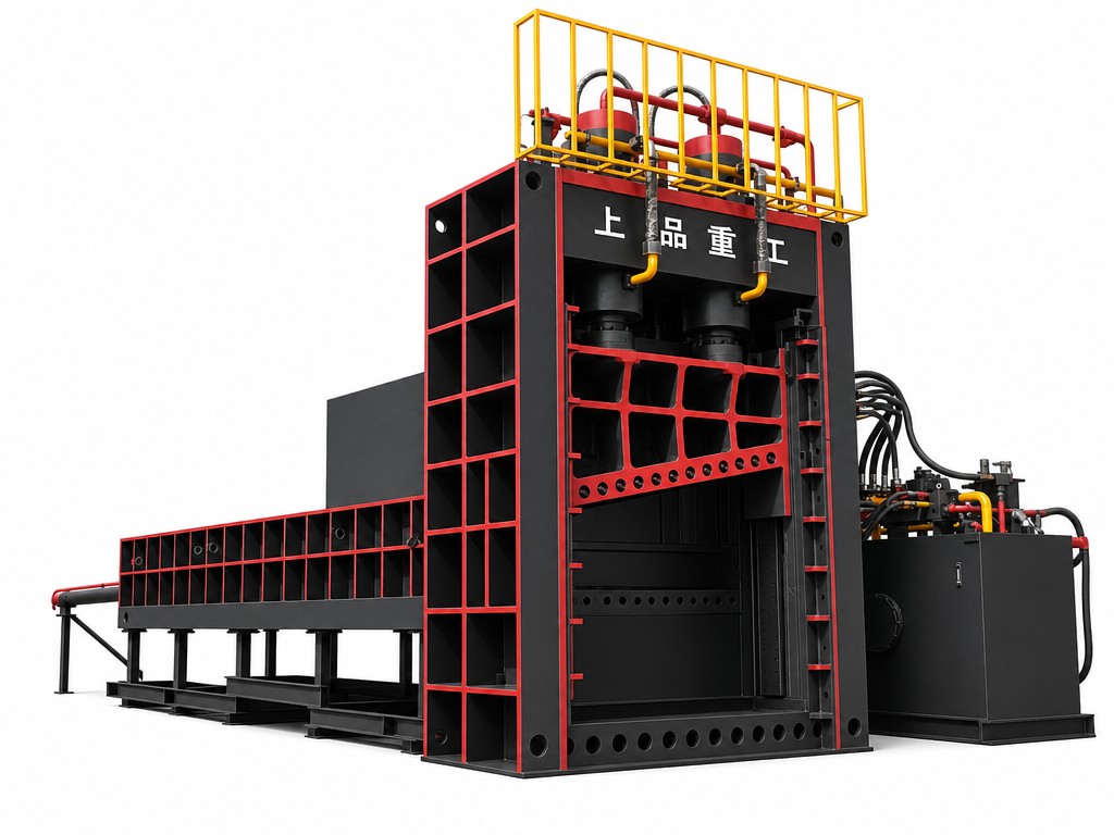 Efficient Heavy Scrap Cutting Gantry Shear