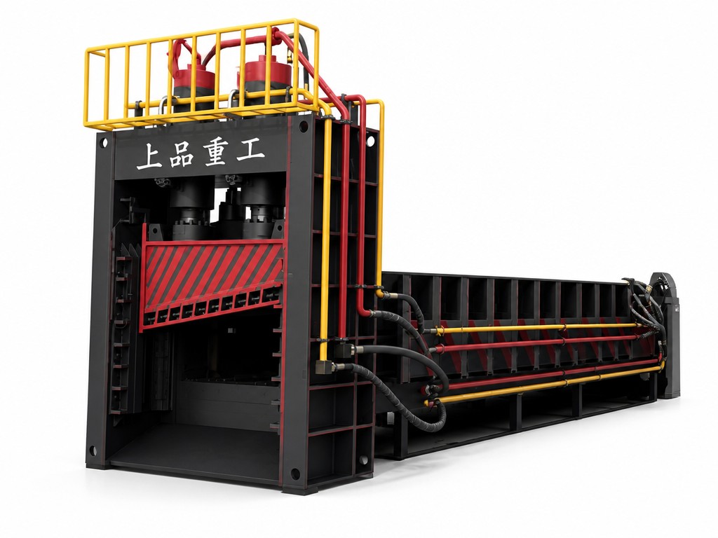 Efficient Heavy Scrap Cutting Gantry Shear