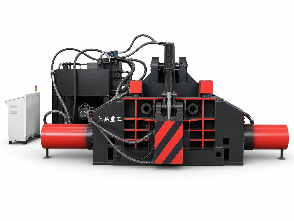Advanced Hydraulic Metal Baler System