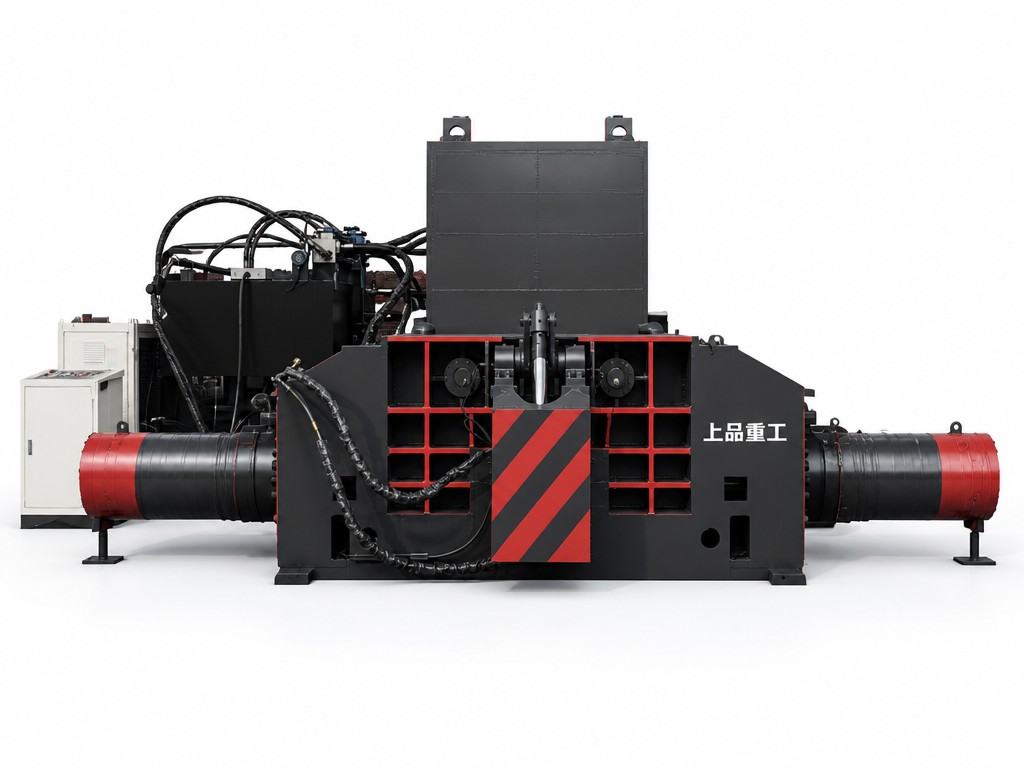 Advanced Hydraulic Metal Baler System