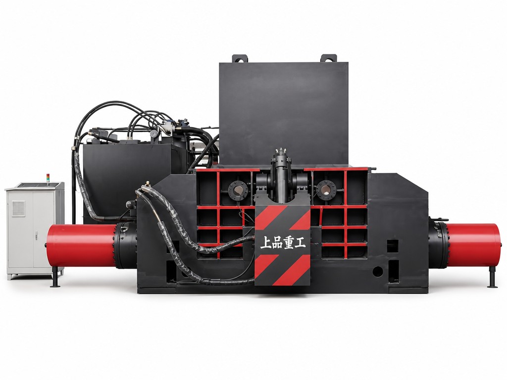 Advanced Hydraulic Metal Baler System