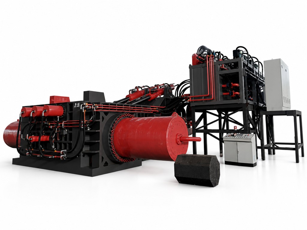 Advanced Hydraulic Metal Baler for Waste Management