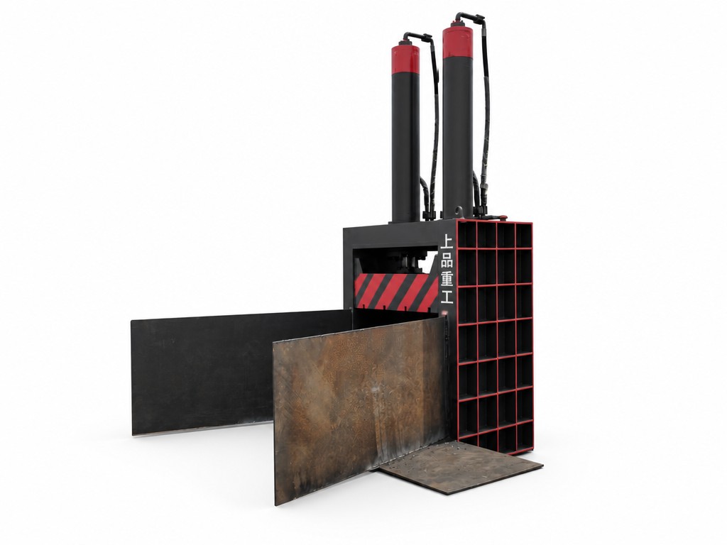 Compact Vertical Baler for Space Saving