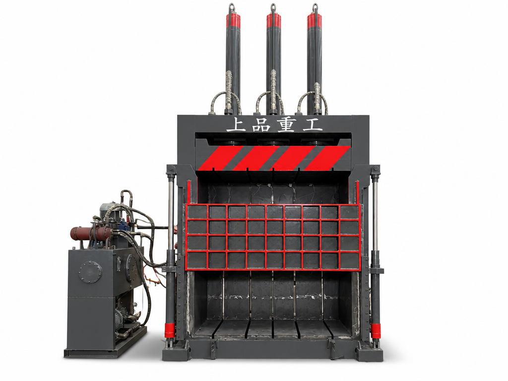Hydraulic Metal Baler for Industrial Material Compaction