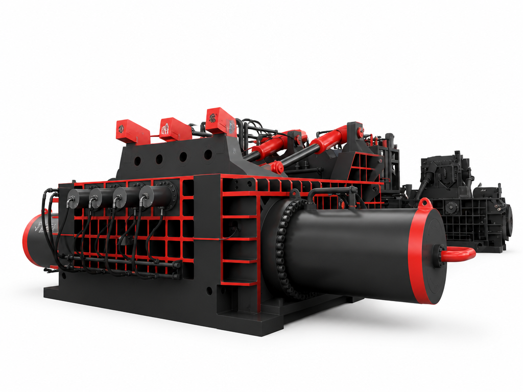 Reliable Hydraulic Metal Baling Equipment