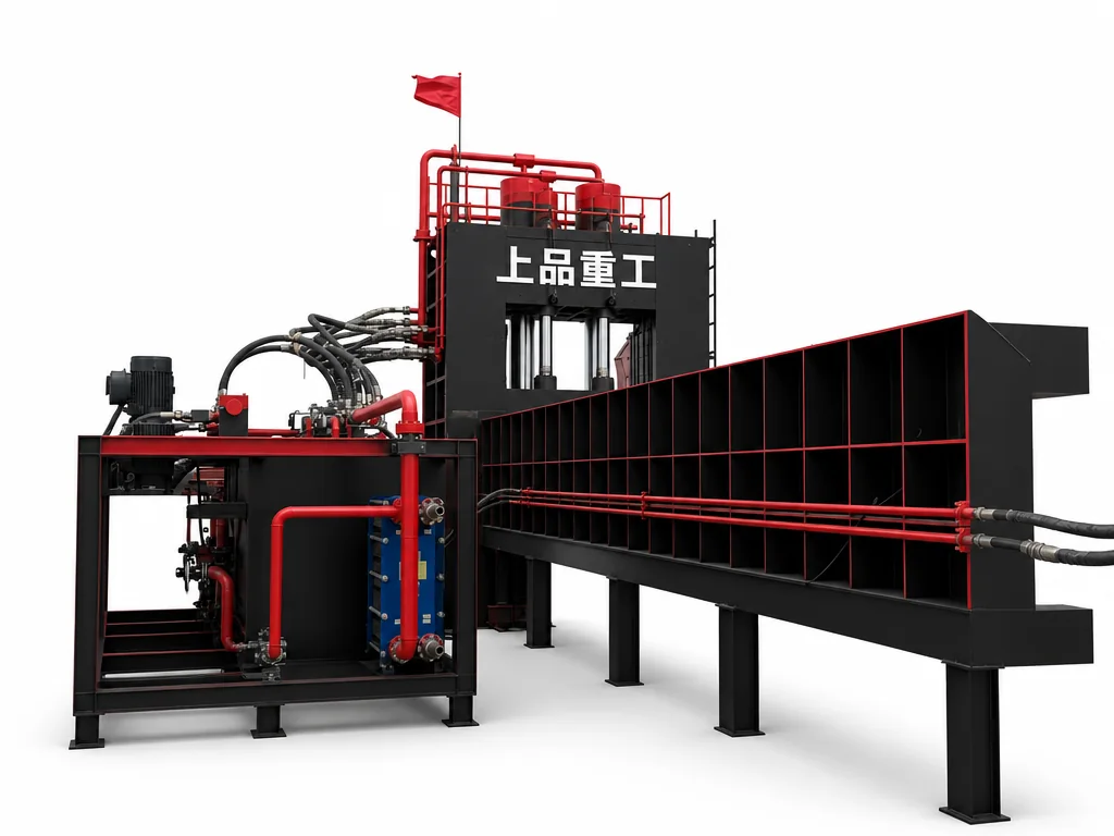 Industrial Gantry Shear for Heavy Scrap Handling